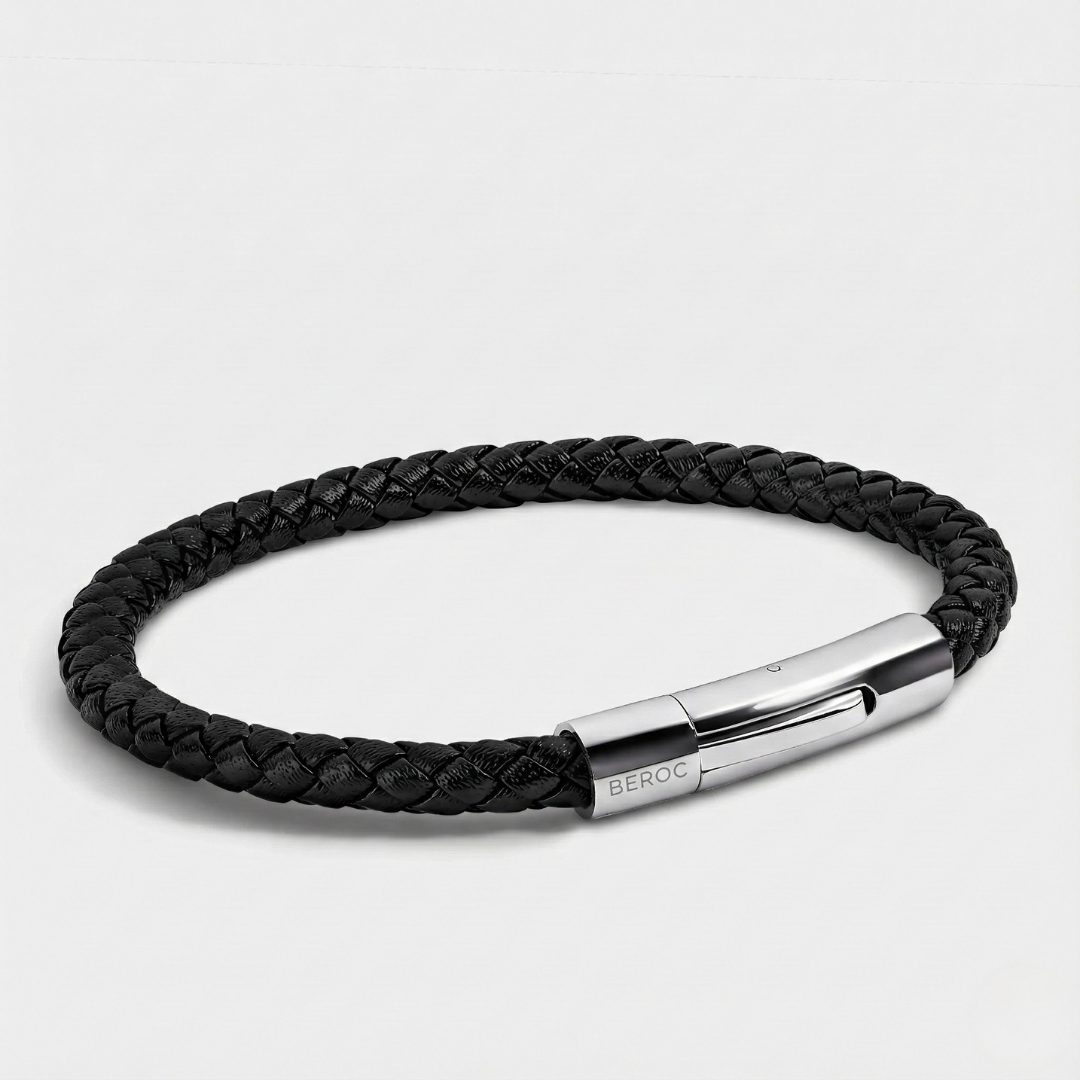 Eclipse Silver men's bracelet – Rivo Coast