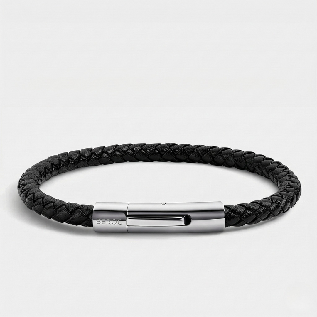 Eclipse Silver men's bracelet – Rivo Coast