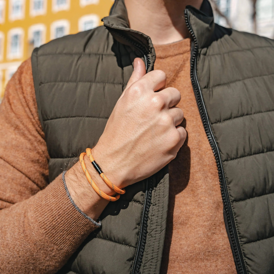 Reef Orange men's bracelet – Rivo Coast