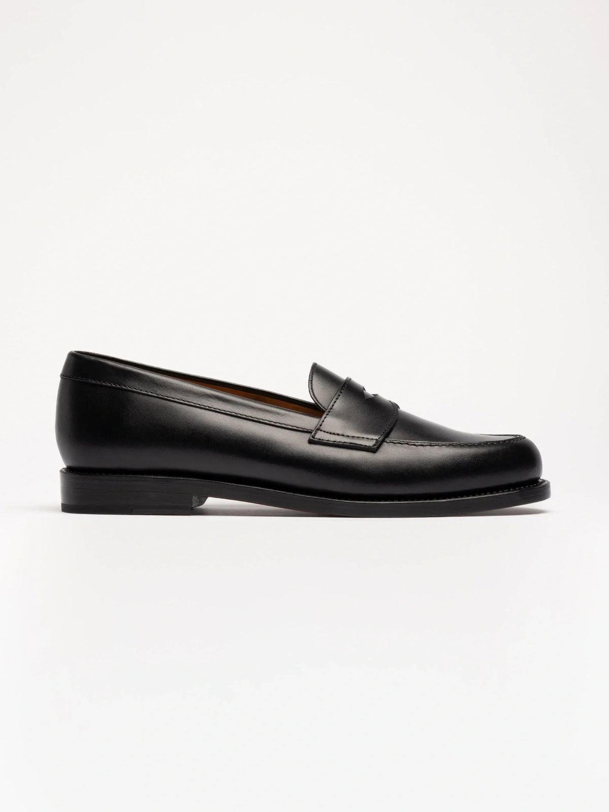 The Ivy Loafer - Black Calf