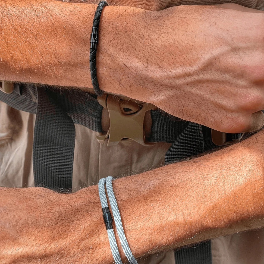 Swell Gray men's bracelet – Rivo Coast