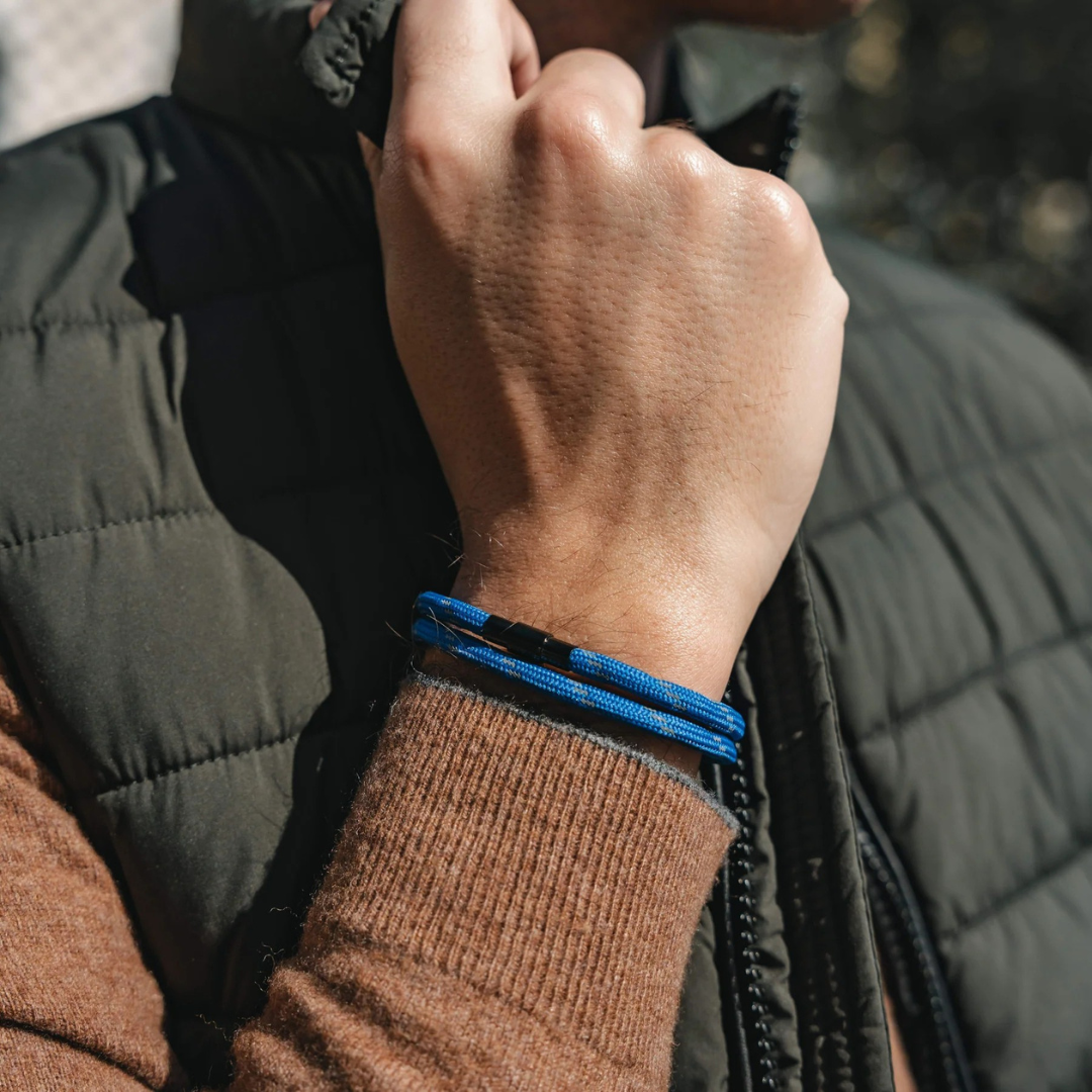 Reef Dark Blue men's bracelet – Rivo Coast