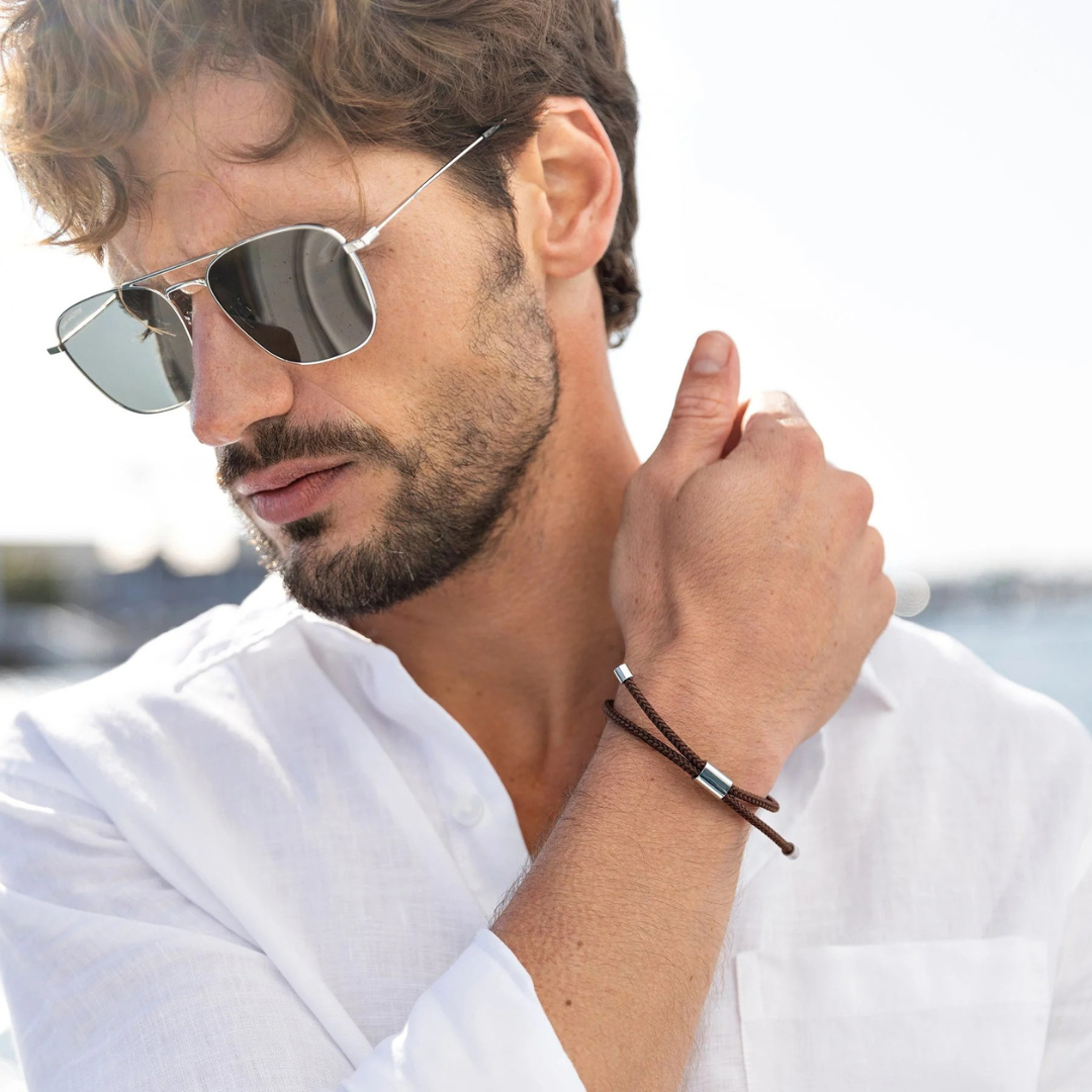Sailor Brown men's bracelet – Rivo Coast