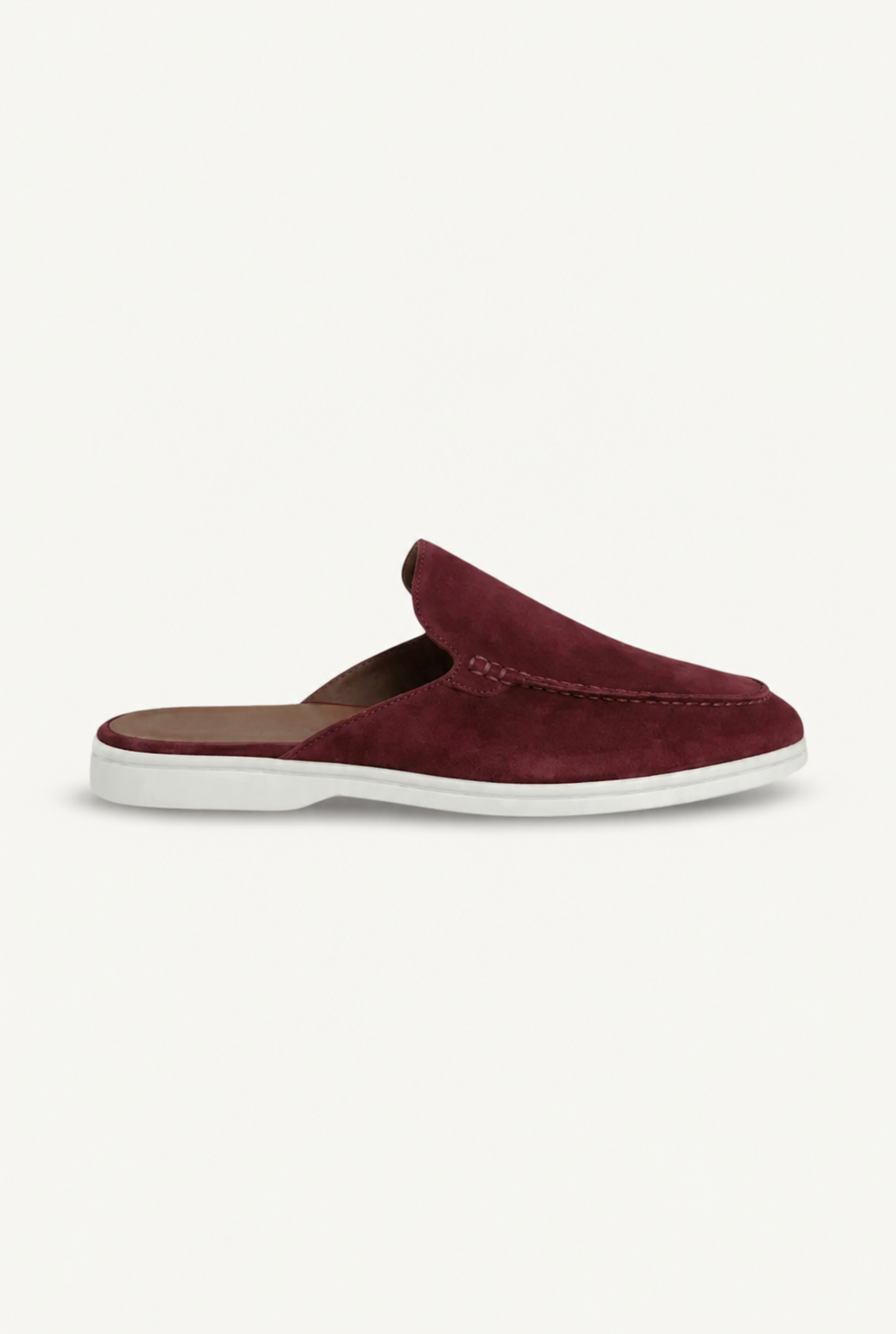 Bordeaux Yacht Suede Mule