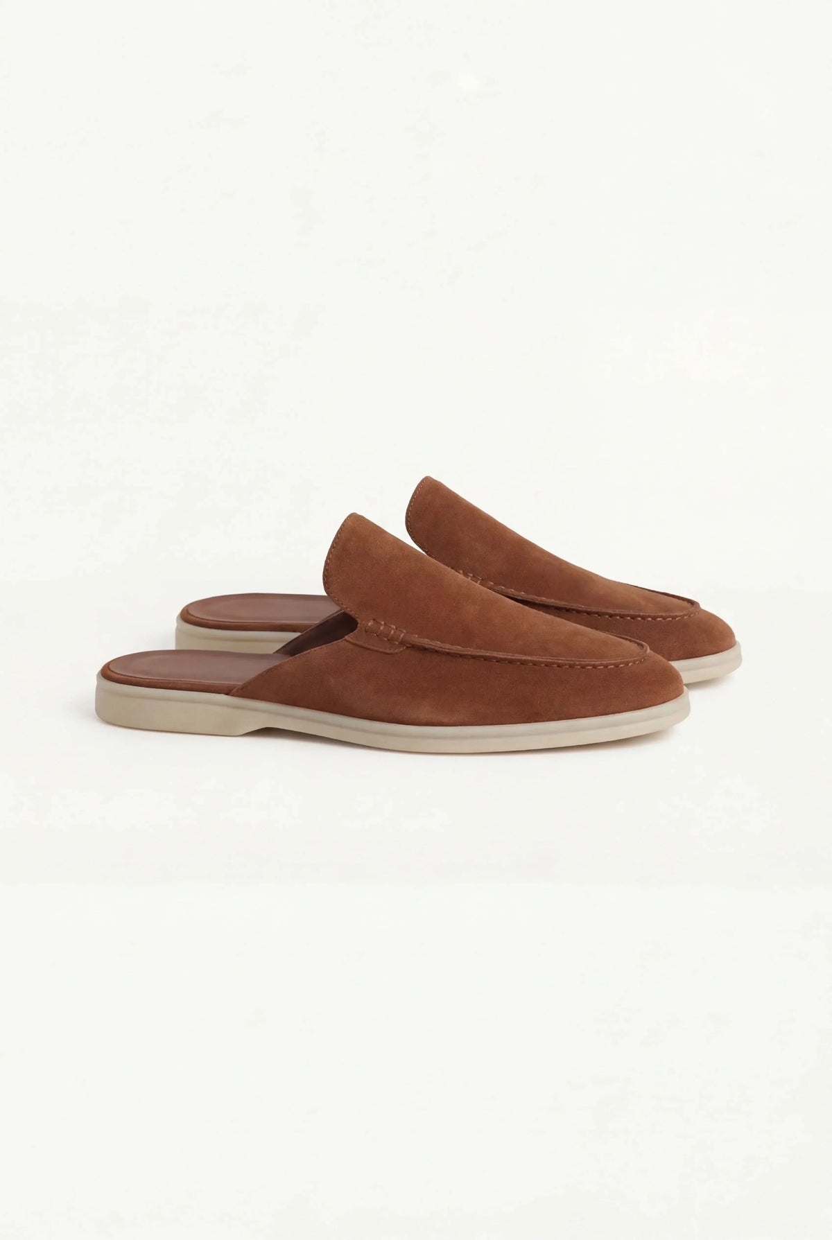 Maroon Yacht Suede Mule