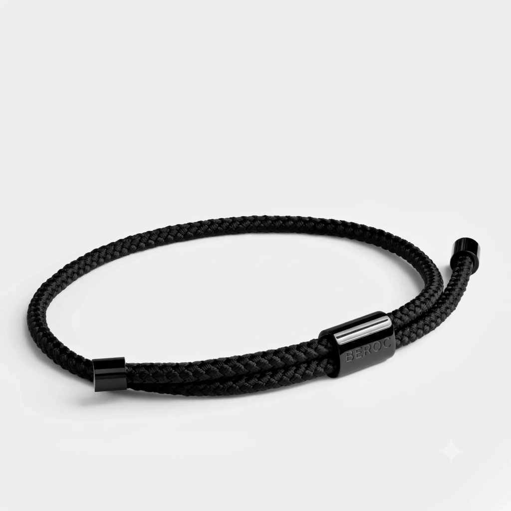 Sailor All Black men's bracelet – Rivo Coast