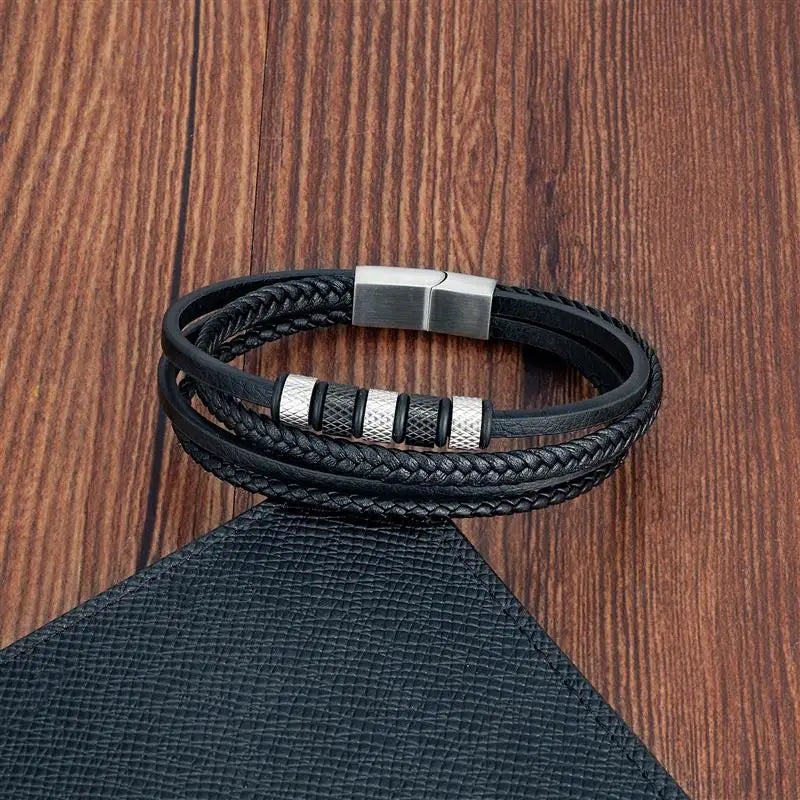 Nomad Silver men's bracelet – Rivo Coast