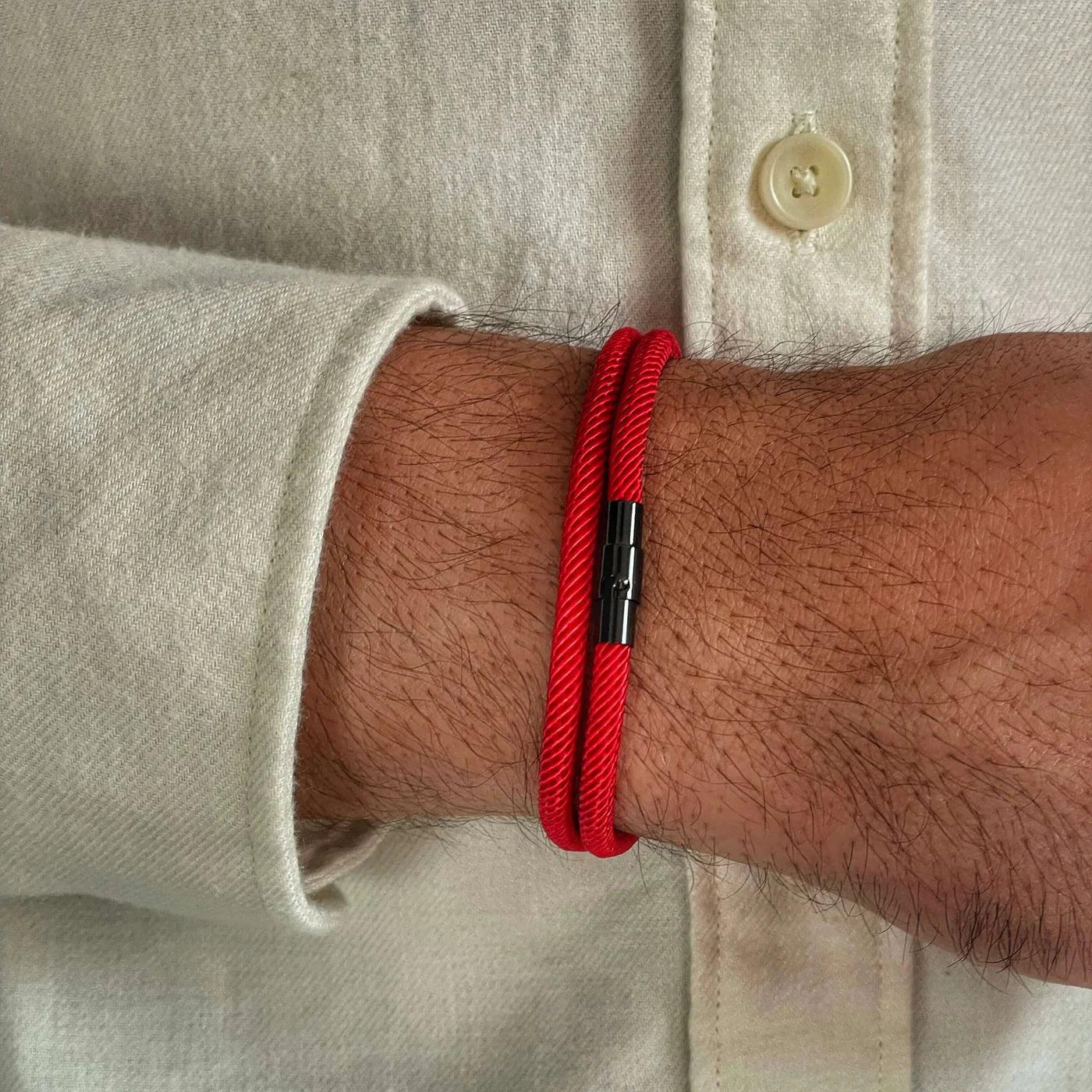 Swell Red men's bracelet – Rivo Coast