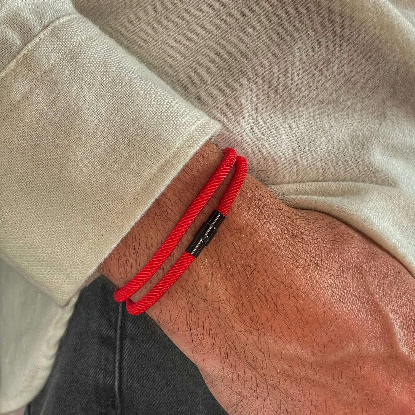 Swell Red men's bracelet – Rivo Coast