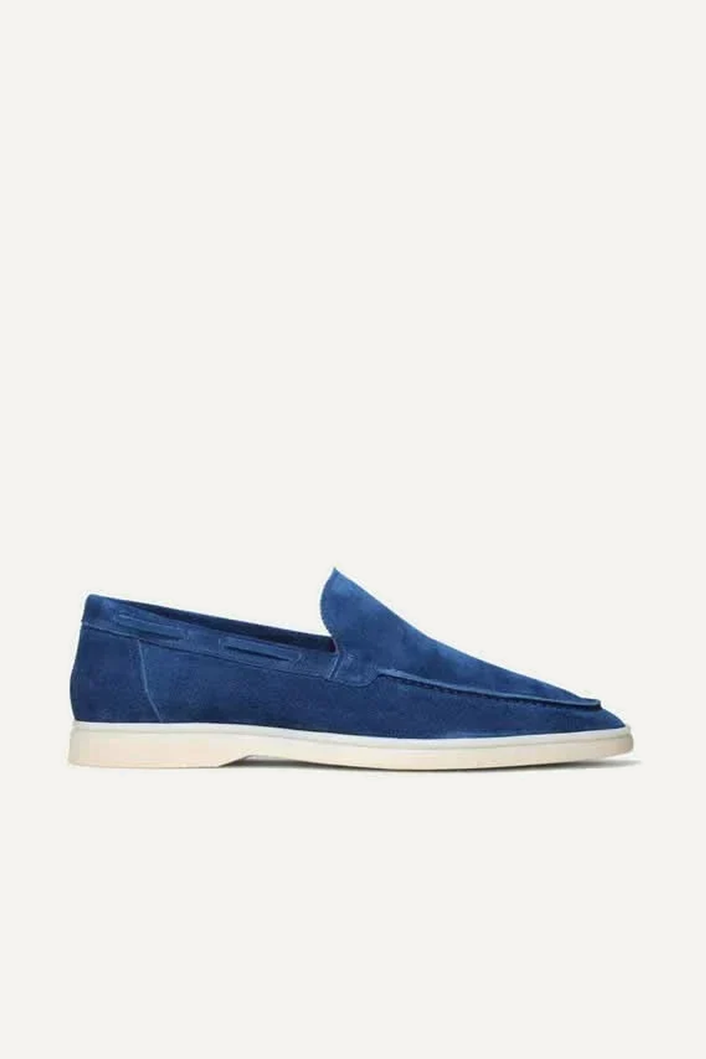 Classic Suede Loafer Berry Blue