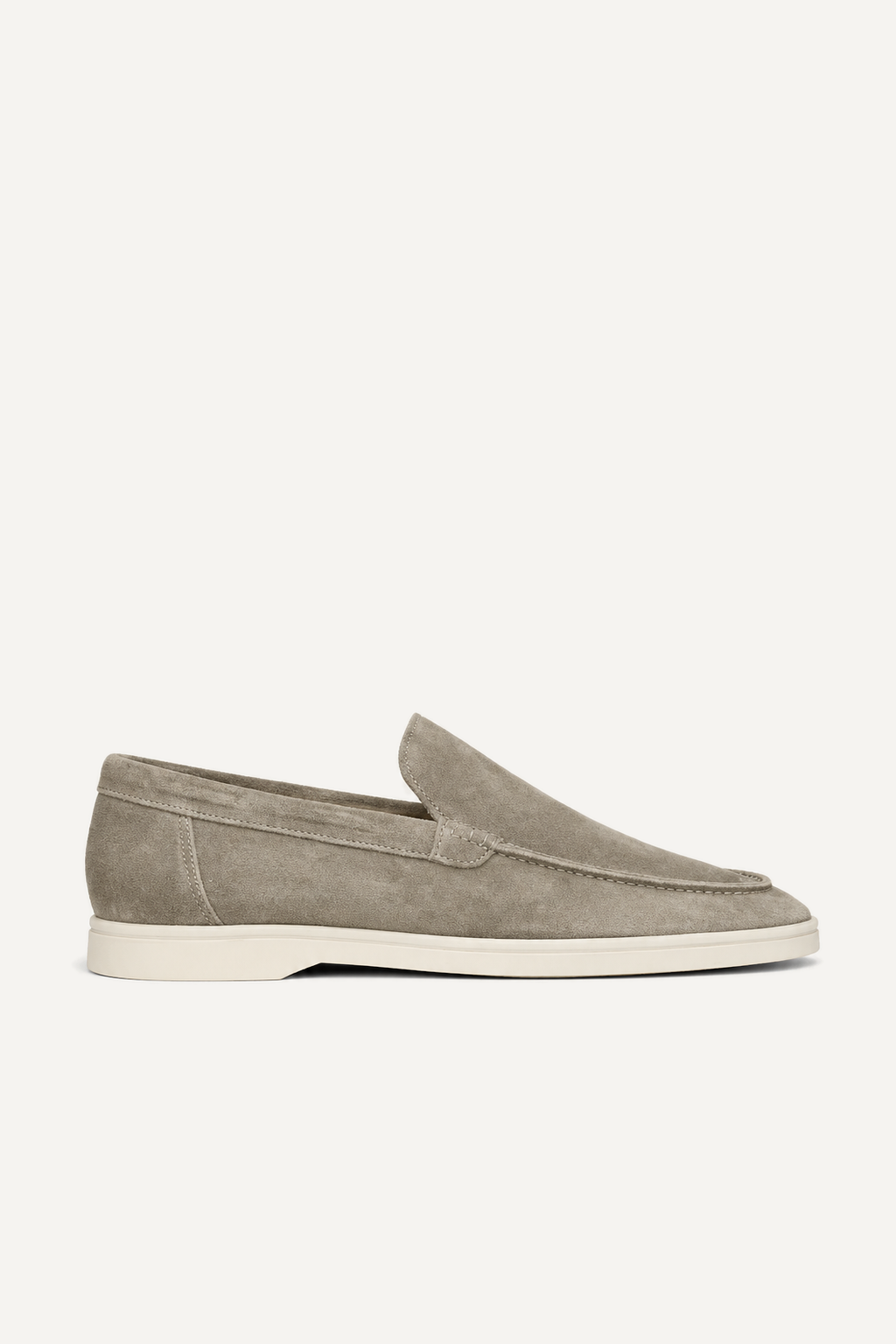 Classic Suede Loafer Olive Green