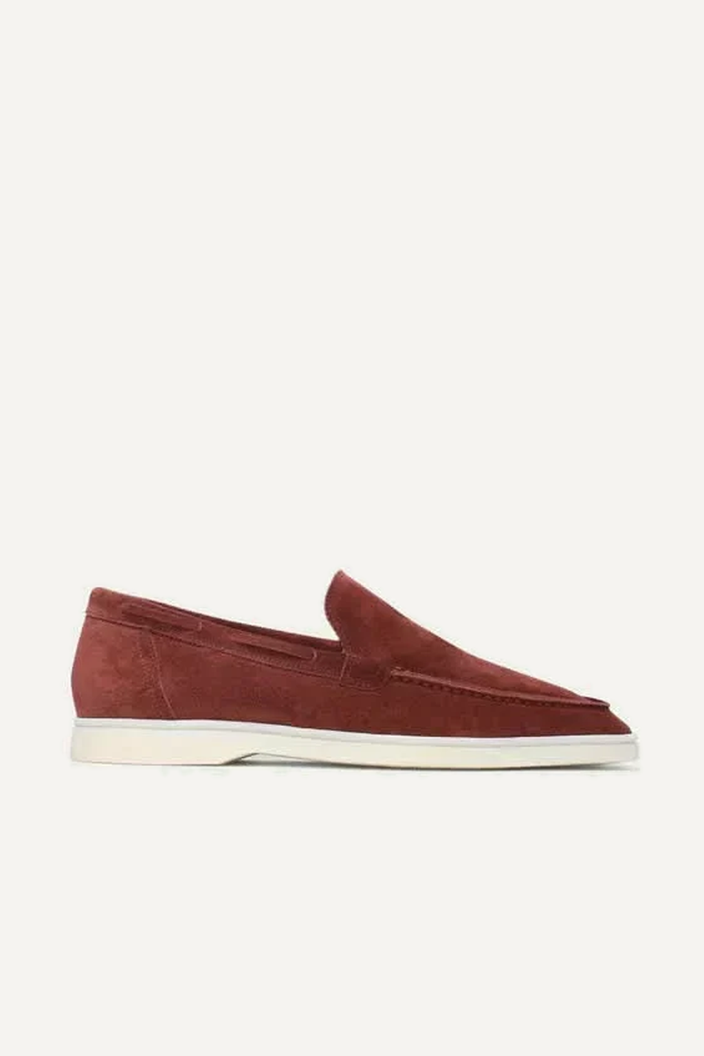 Classic Suede Loafer Bordeaux