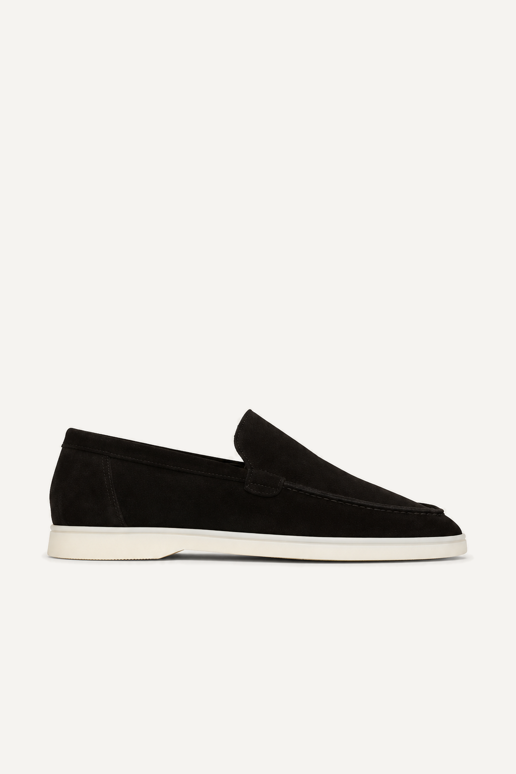 Classic Suede Loafer Black