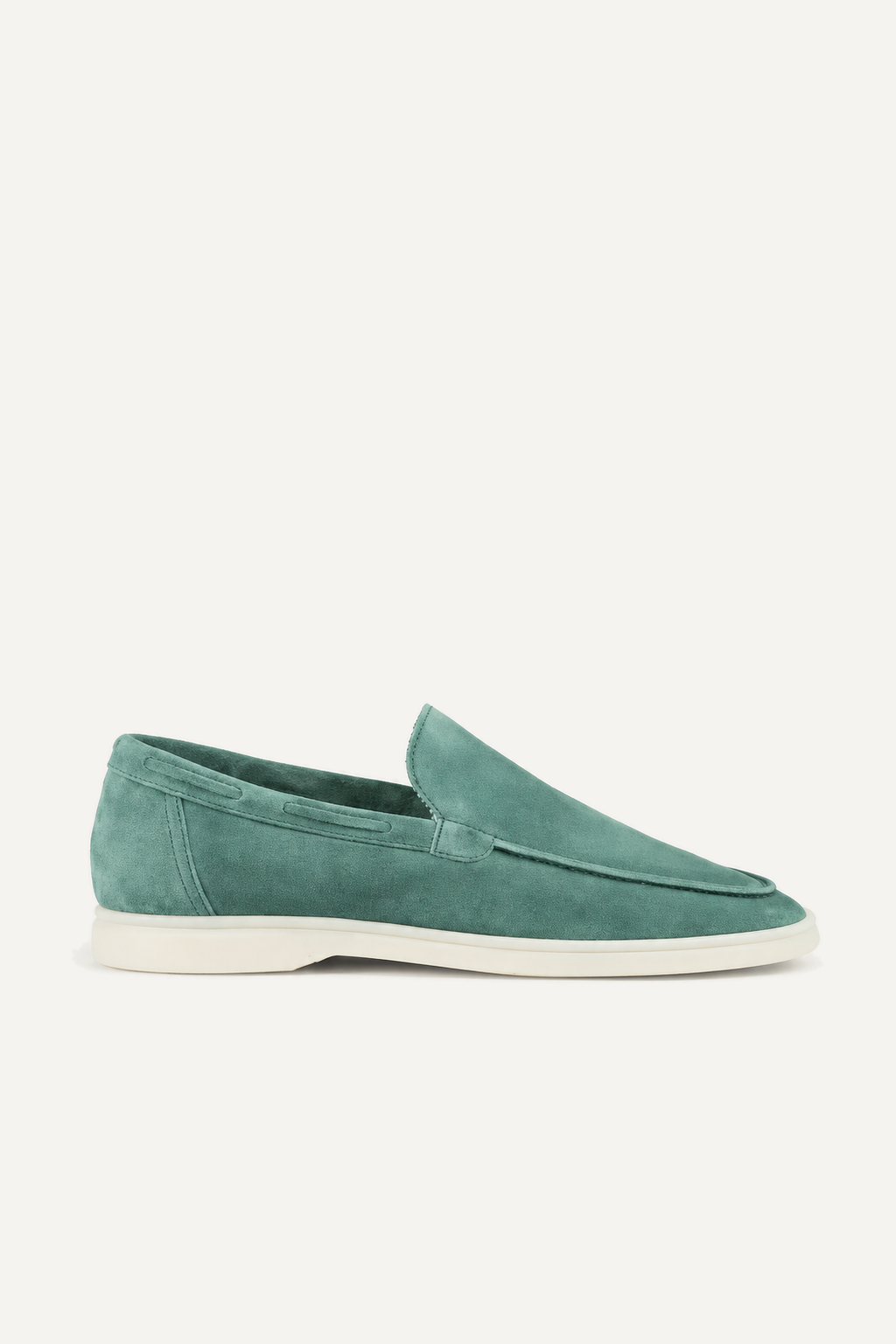 Classic Suede Loafer Apple Blue