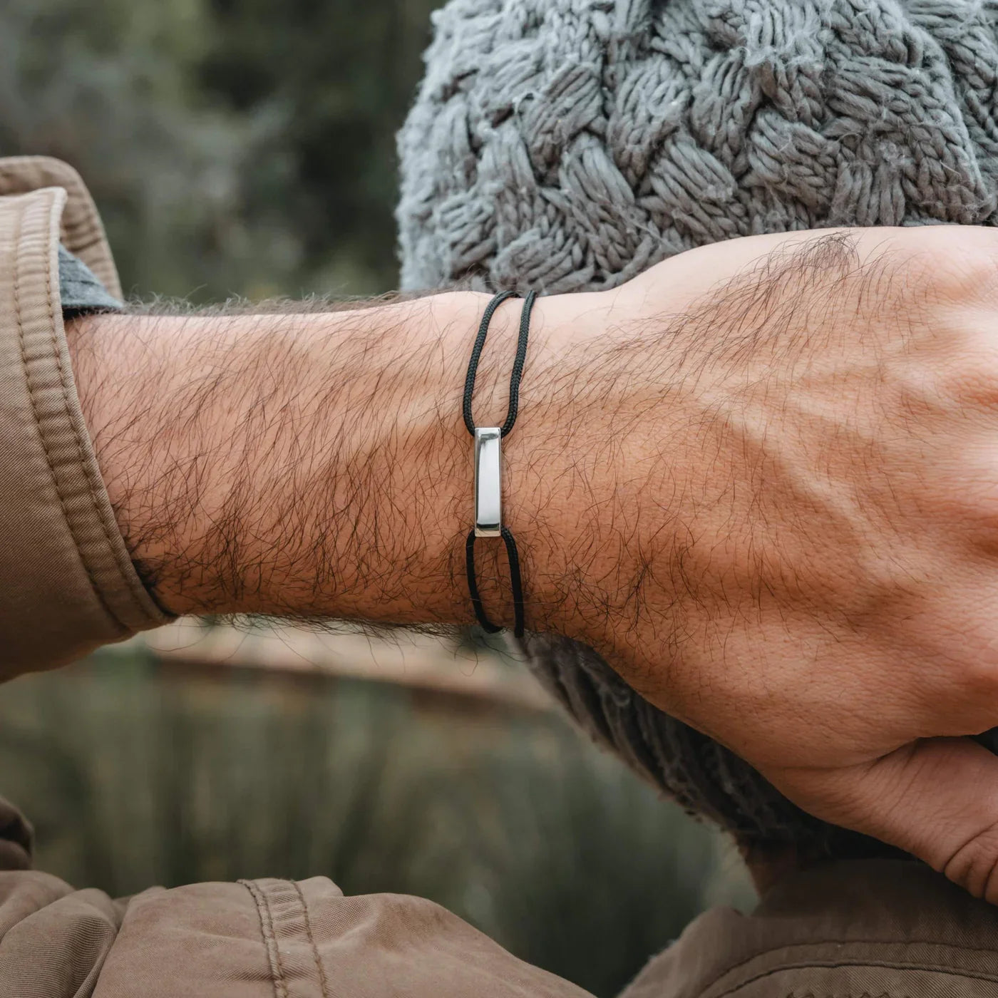 Beacon Black men's bracelet – Rivo Coast