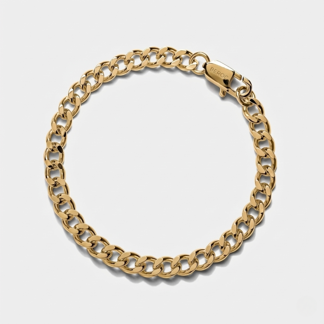 Cuban Gold men's bracelet – Rivo Coast