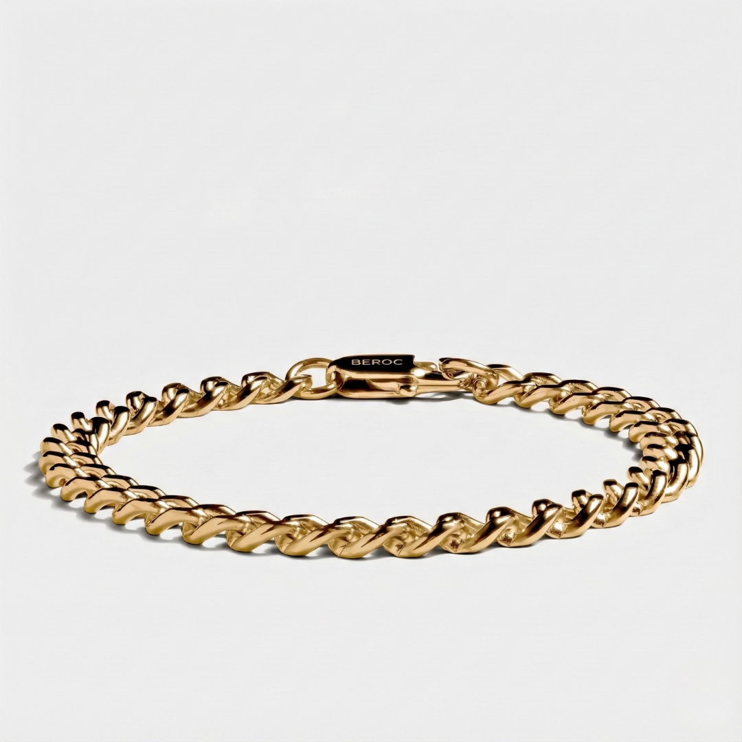 Cuban Gold men's bracelet – Rivo Coast