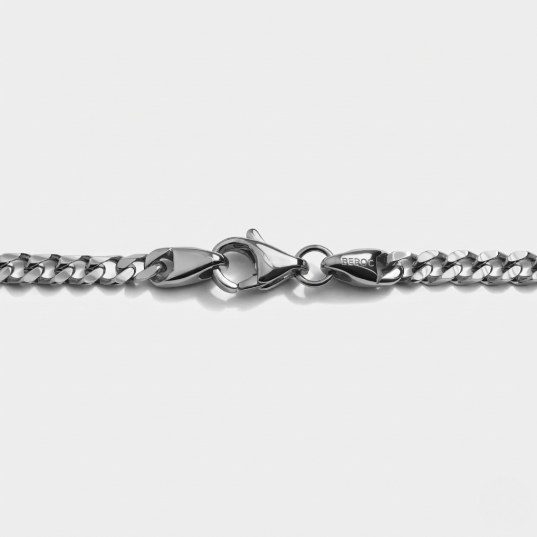 Cuban Silver men's bracelet – Rivo Coast