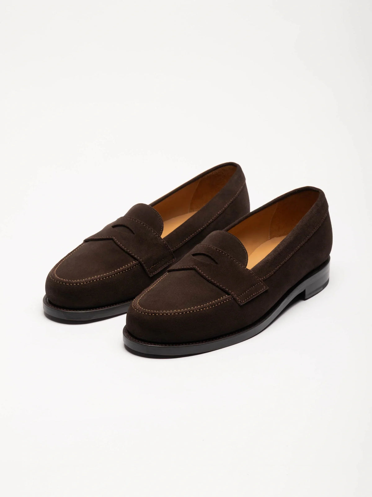 The Ivy Loafer - Brown Suede