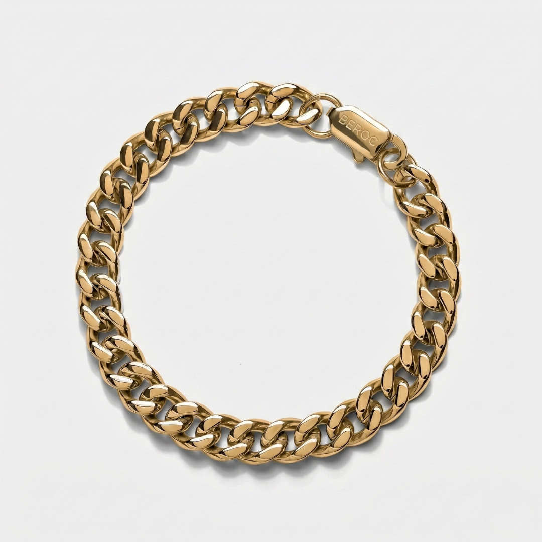 Cuban Gold men's bracelet – Rivo Coast