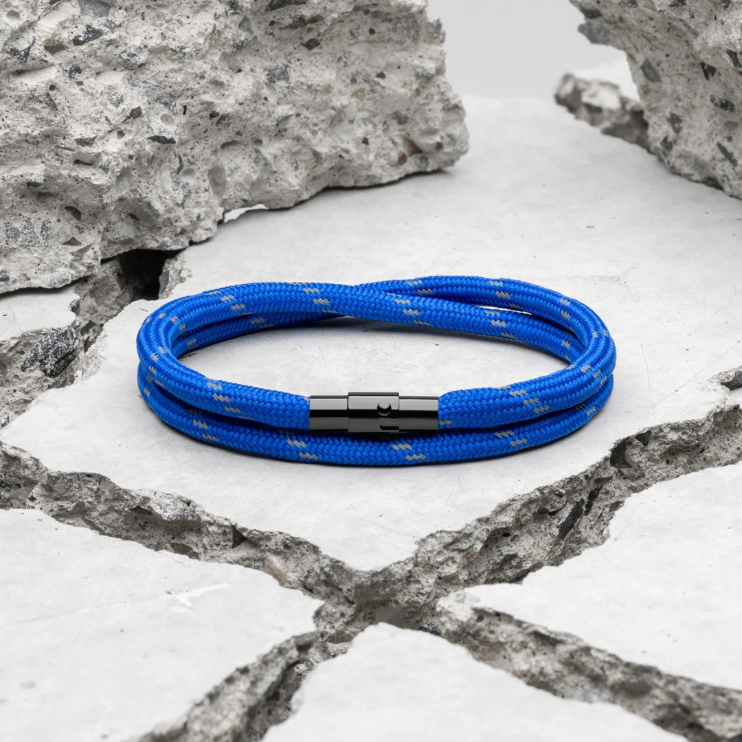 Reef Dark Blue men's bracelet – Rivo Coast