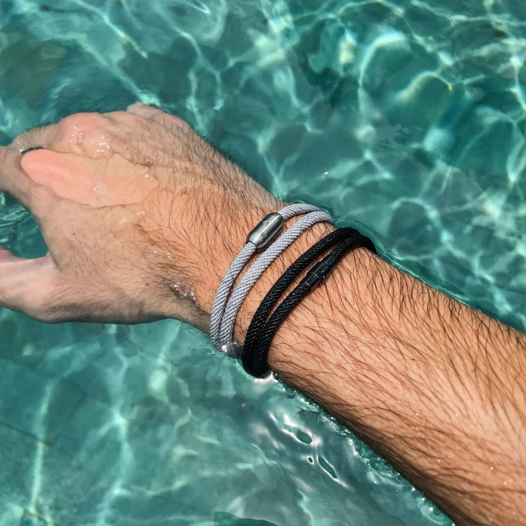 Harbor Gray men's bracelet – Rivo Coast