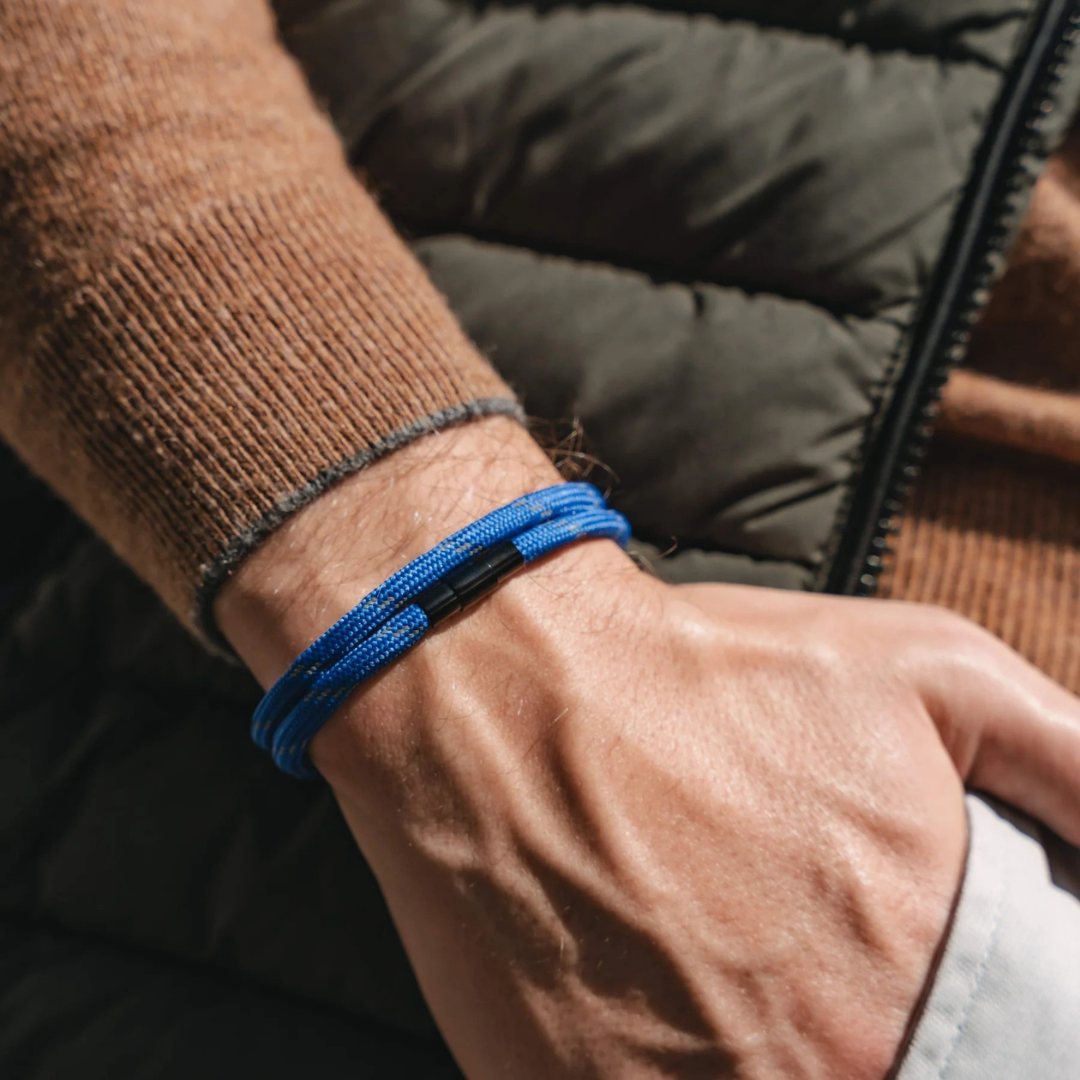 Reef Dark Blue men's bracelet – Rivo Coast