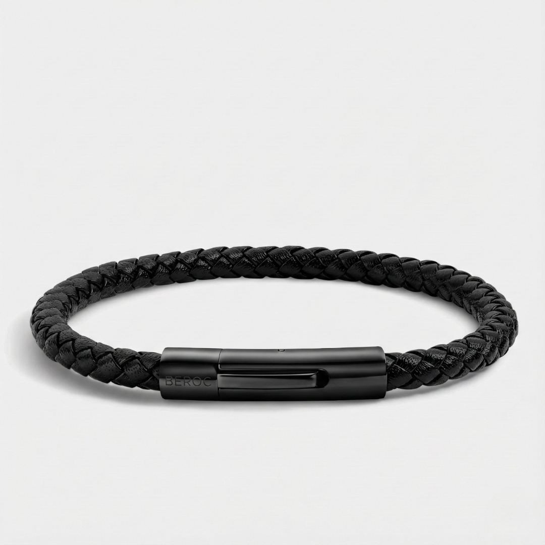 Eclipse All Black men's bracelet – Rivo Coast