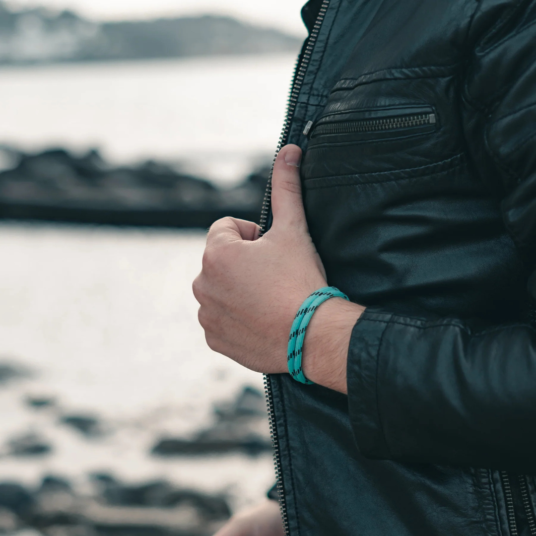 Reef Light Blue men's bracelet – Rivo Coast