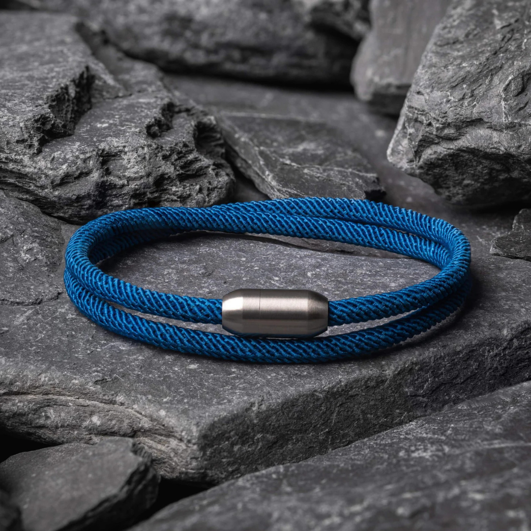 Harbor Light Blue men's bracelet – Rivo Coast