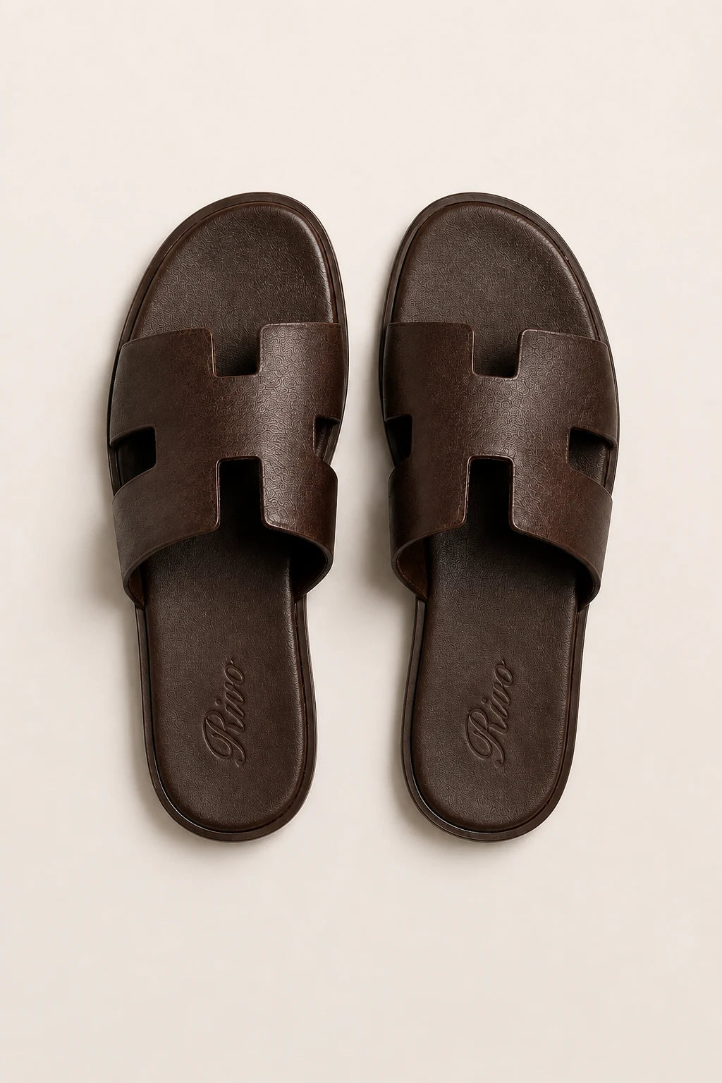 Coastal Leather Sandal Dark Brown