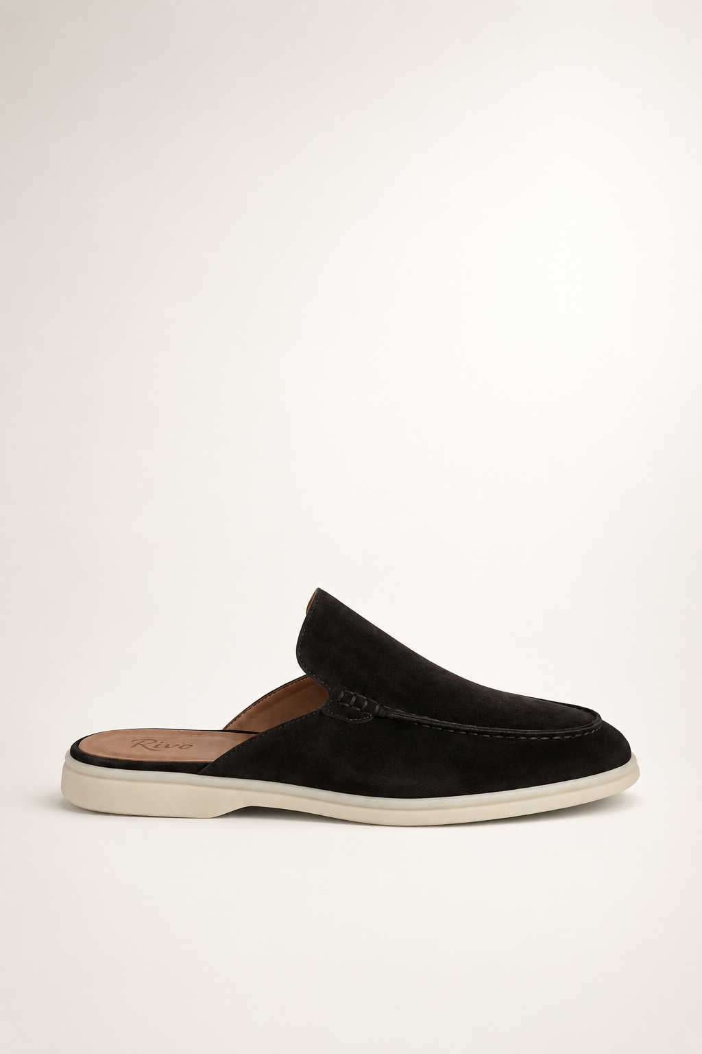 Black Yacht Suede Mule