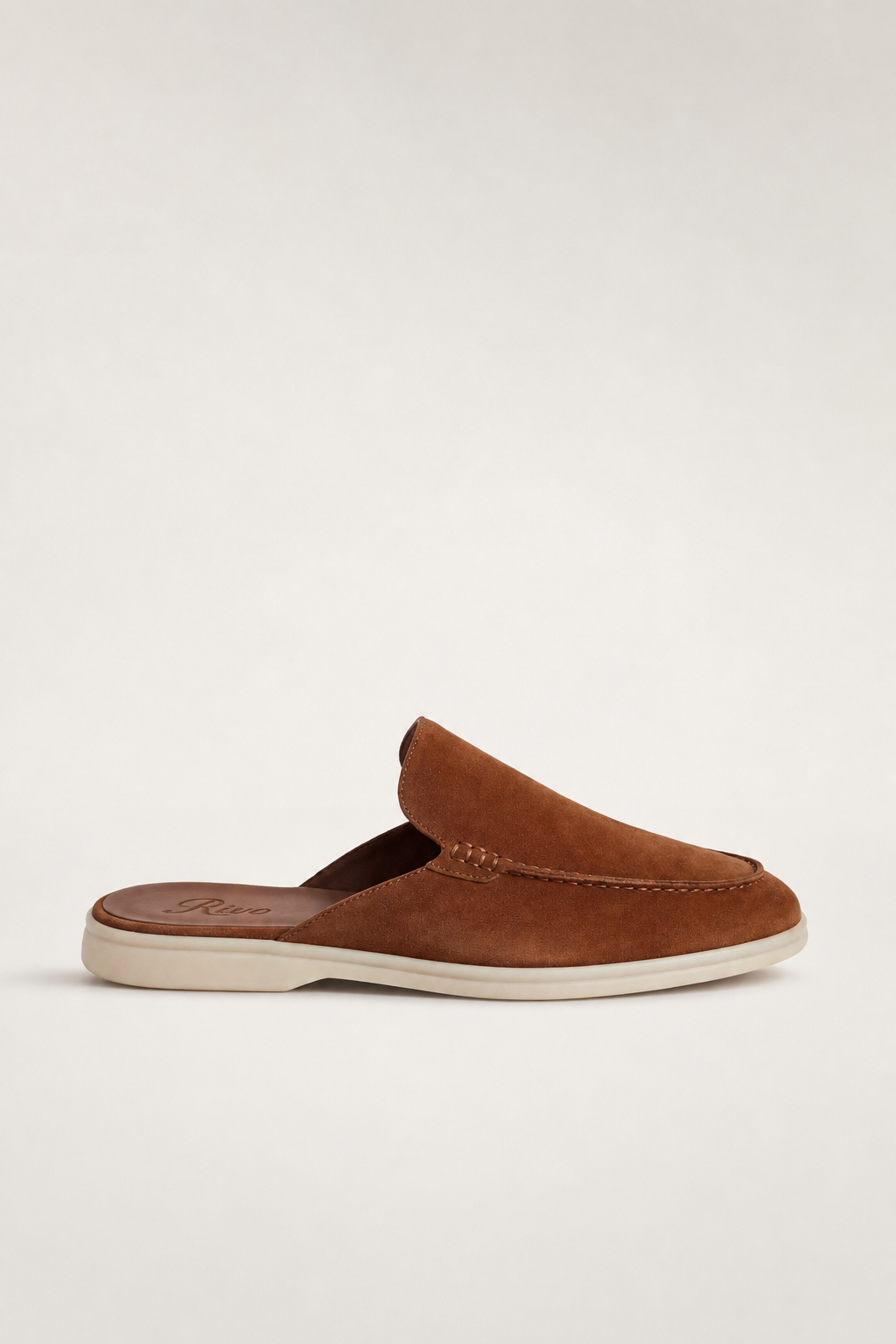Maroon Yacht Suede Mule