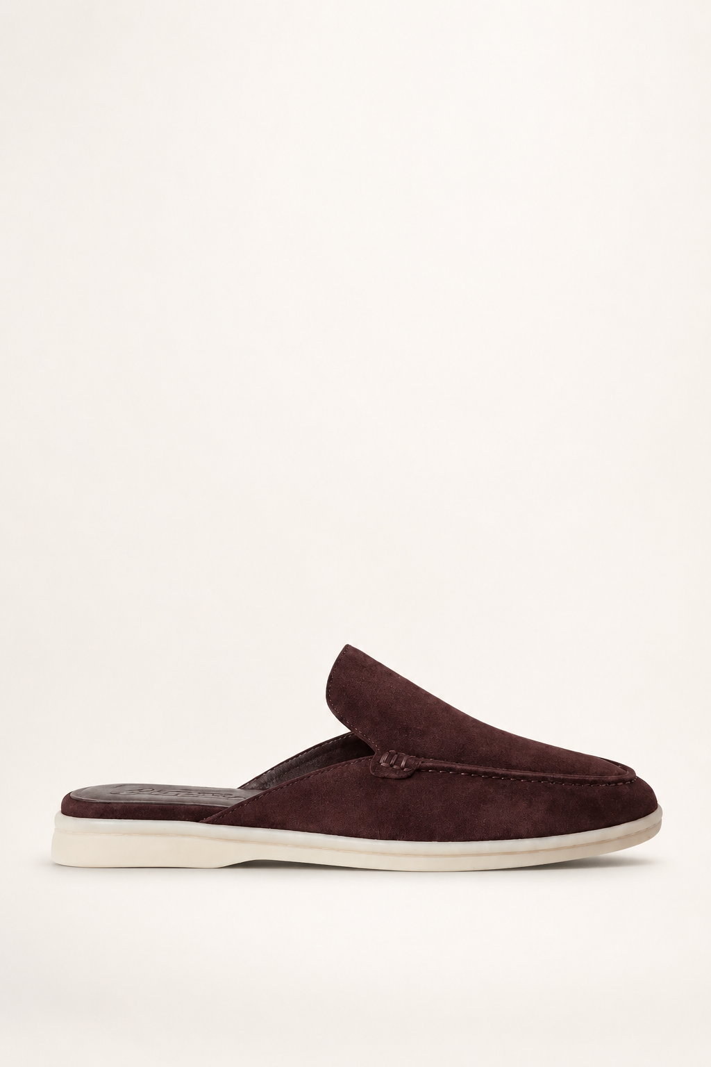 Coffee Yacht Suede Mule