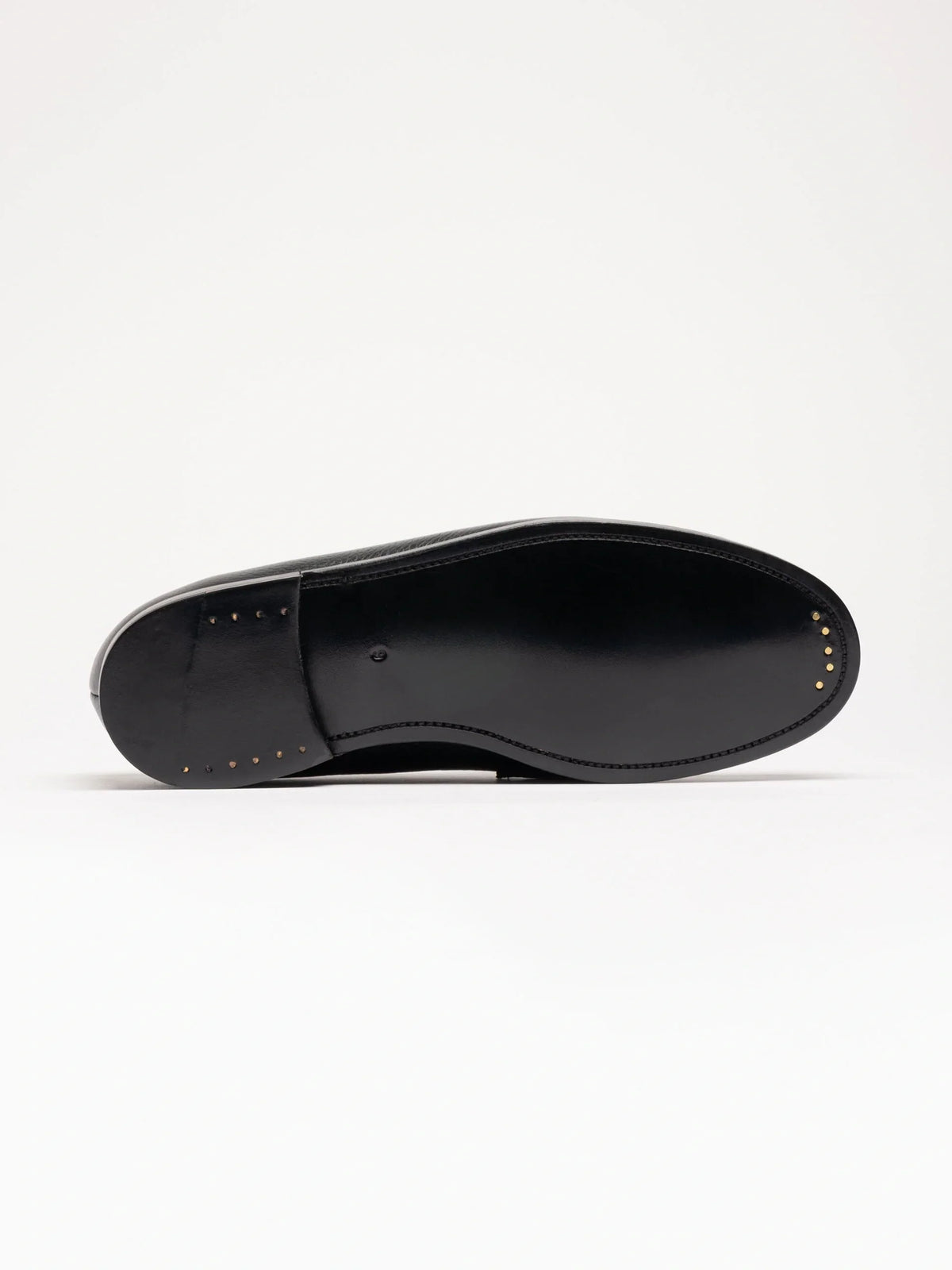 The Ivy Loafer - Black Grain