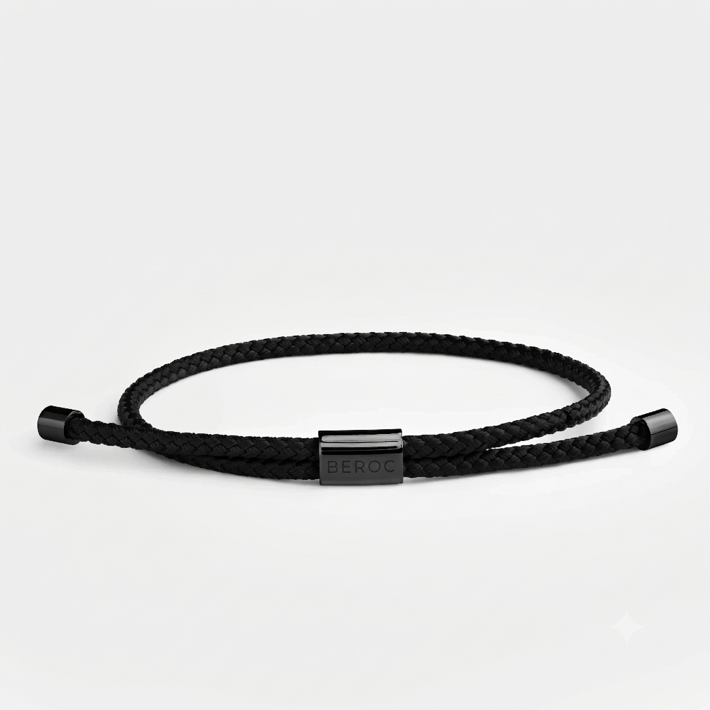 Sailor All Black men's bracelet – Rivo Coast