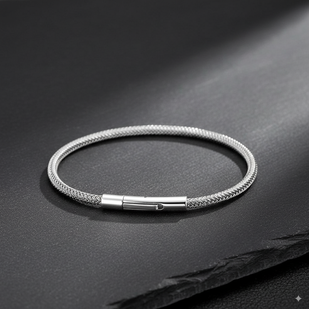 Helm Silver men's bracelet – Rivo Coast