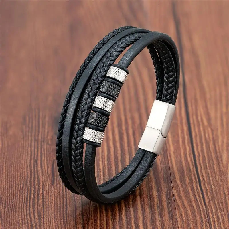 Nomad Silver men's bracelet – Rivo Coast