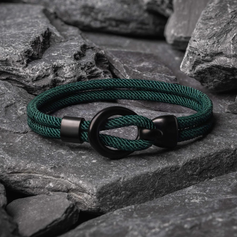 Drift Green men's bracelet – Rivo Coast