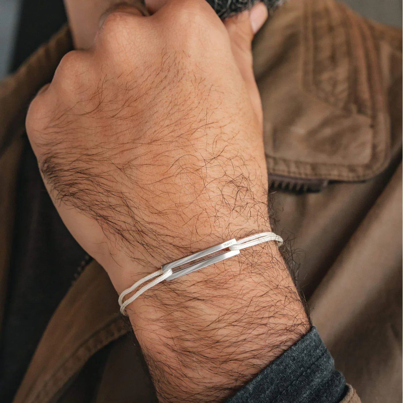Bowline White men's bracelet – Rivo Coast