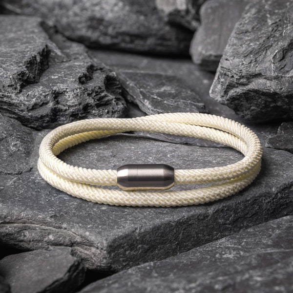 Harbor White men's bracelet – Rivo Coast