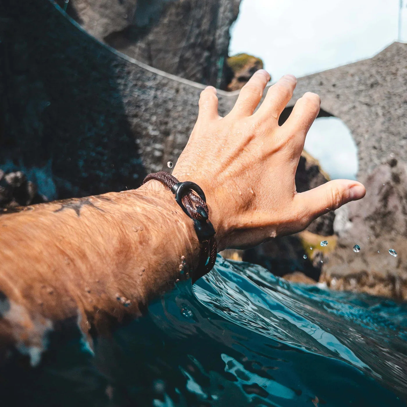 Drift Brown men's bracelet – Rivo Coast