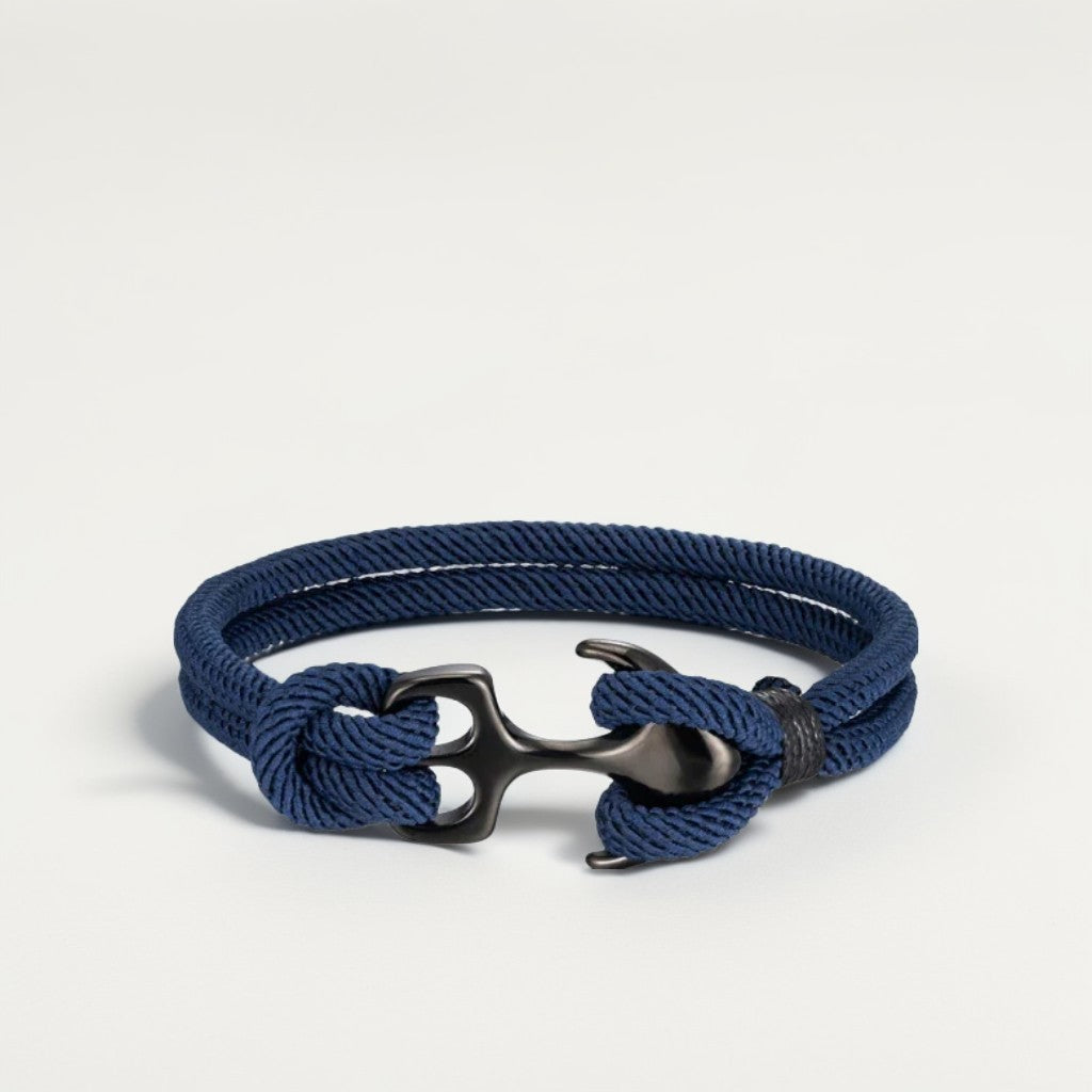 Anchor Blue men's bracelet – Rivo Coast