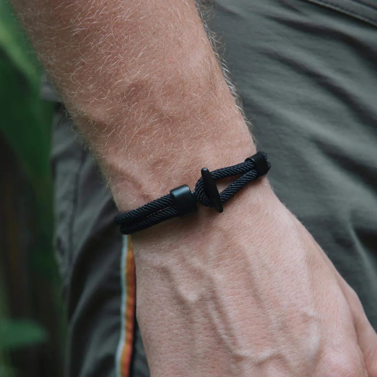 Slate Black men's bracelet – Rivo Coast