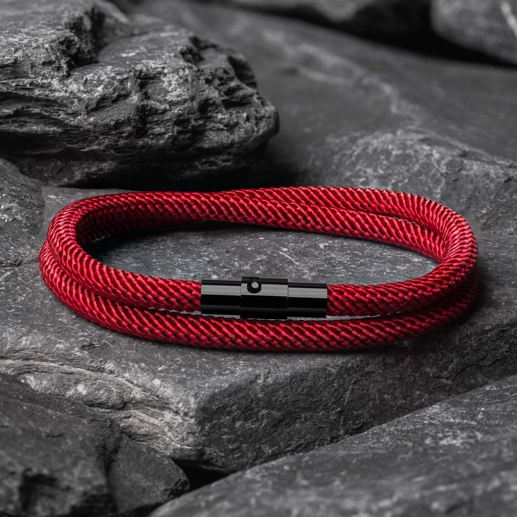 Swell Burgundy men's bracelet – Rivo Coast