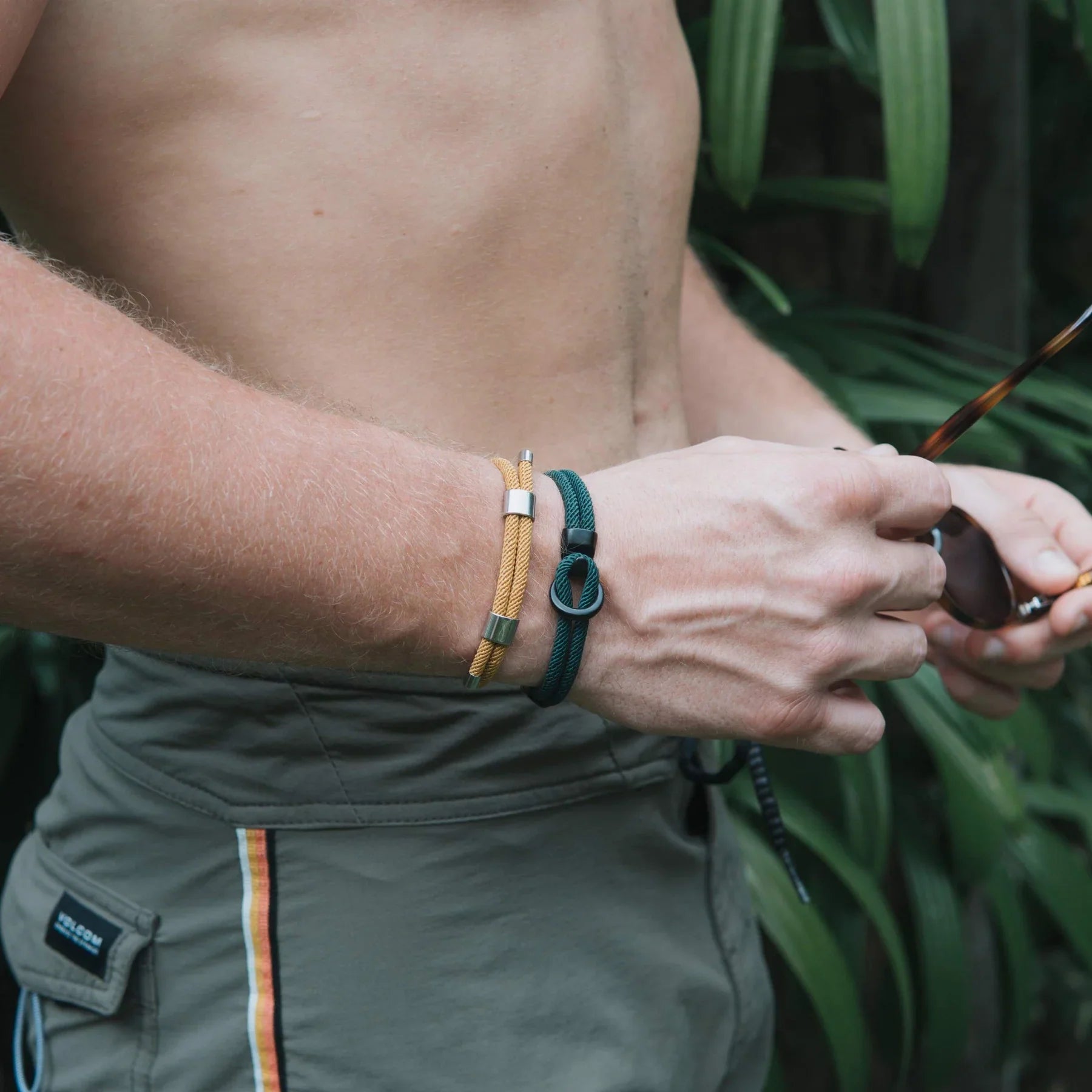 Drift Green men's bracelet – Rivo Coast