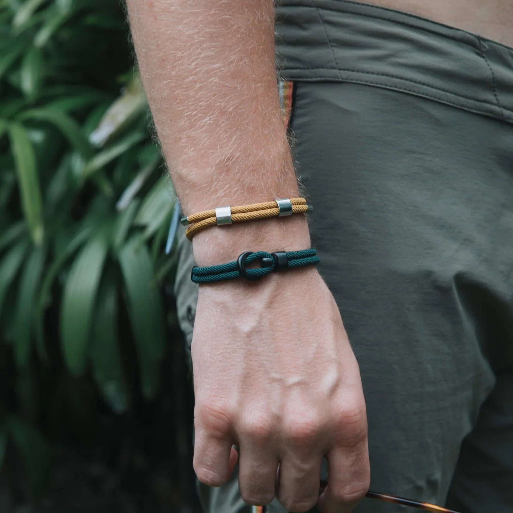 Drift Green men's bracelet – Rivo Coast