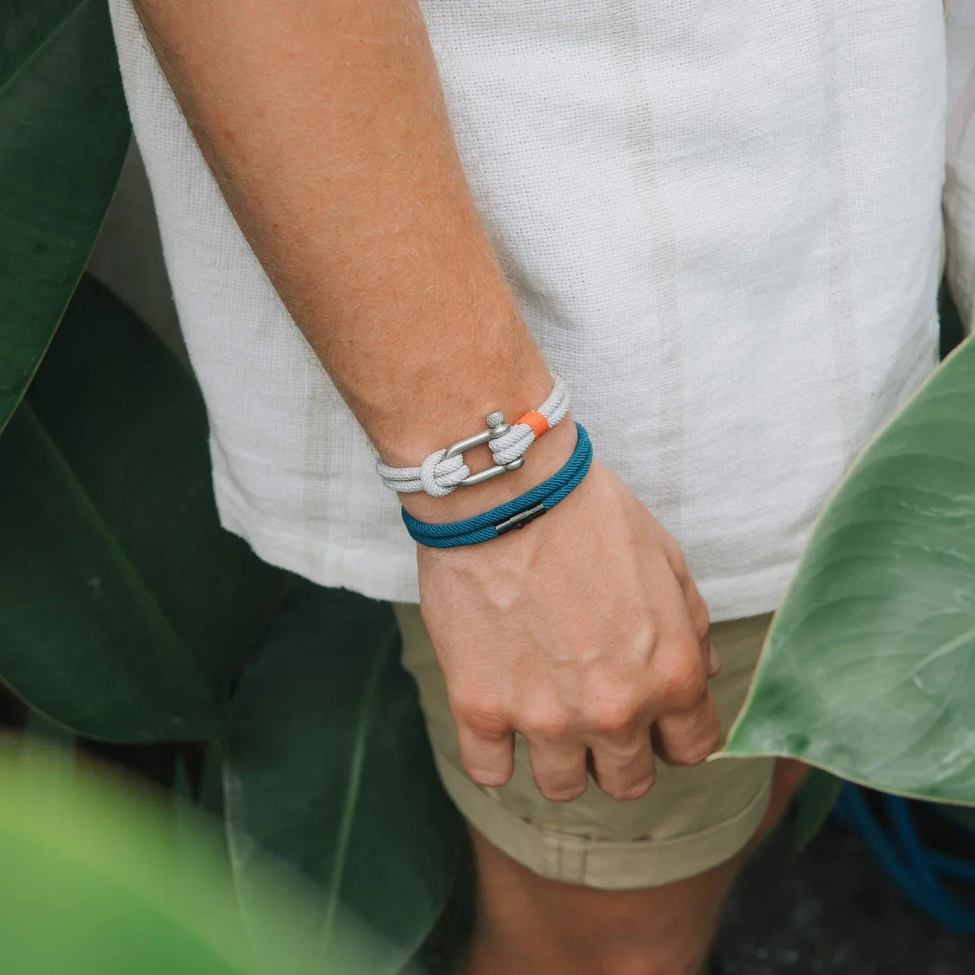 Swell Dark Blue men's bracelet – Rivo Coast