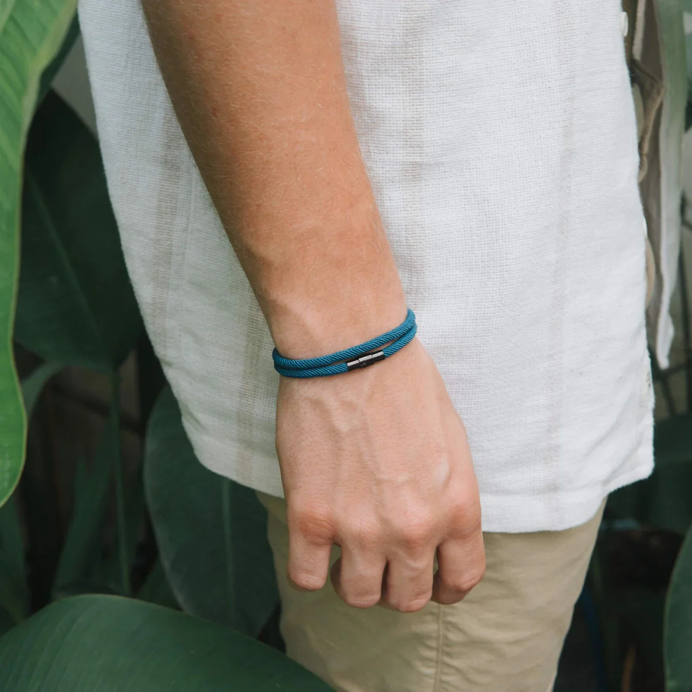 Swell Dark Blue men's bracelet – Rivo Coast