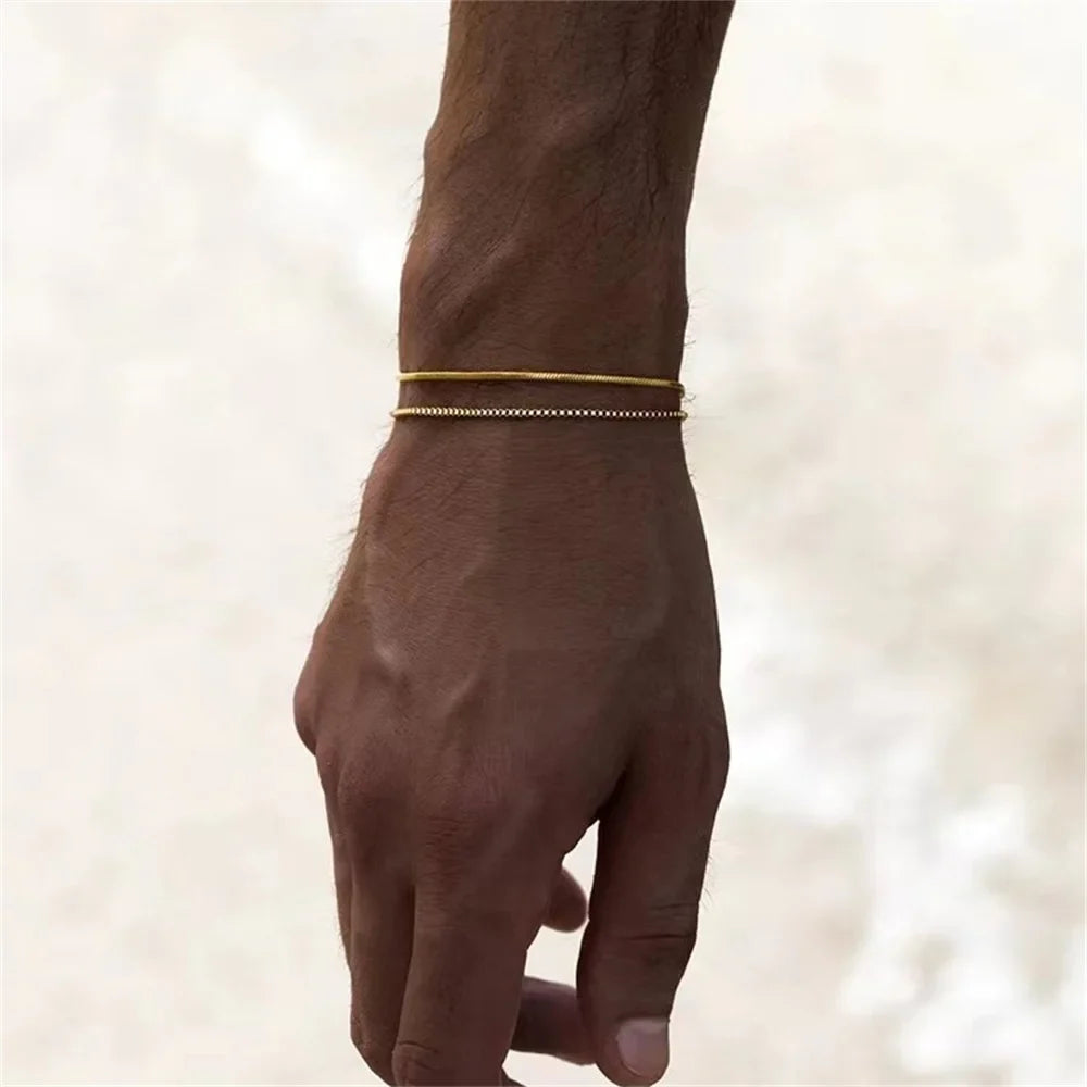 Forge Gold men's bracelet – Rivo Coast